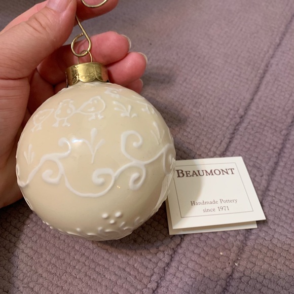 Other - Beaumont Pottery Ornament-NEW!